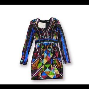 Beautiful sequence Balmain dress size 38